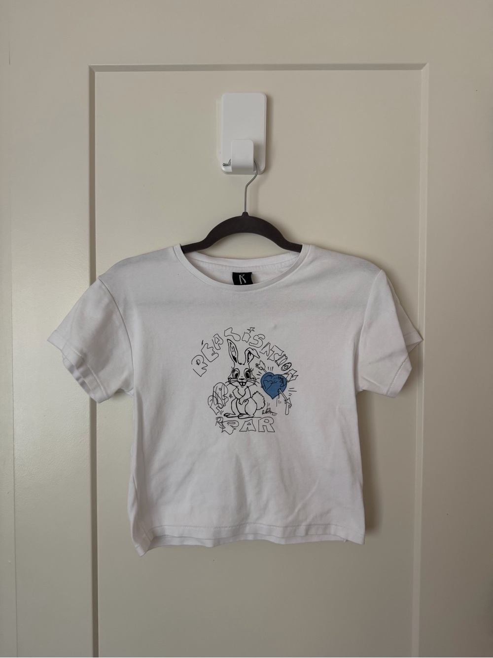 Realisation Par White Graphic Bunny Tee
